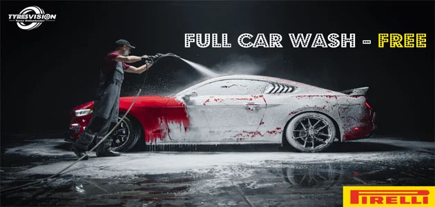 Free Car Wash Offer at TyresVision UAE